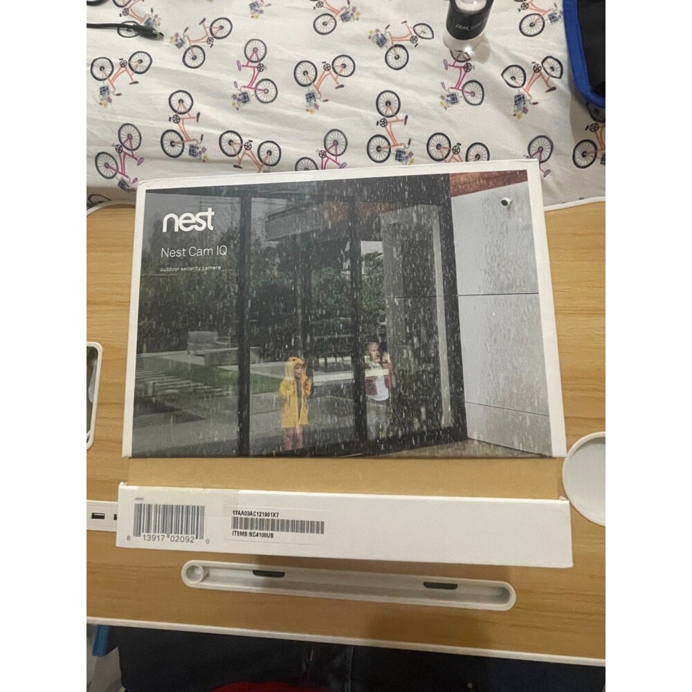 OPEN BOX Google Nest Cam IQ Outdoor Security Surveillance Camera NC4100US - Picture 2 of 7